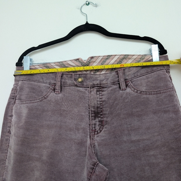 Vtg Authentic Y2K GAP Corduroy Bootcut Low Rise Back Flap Purple Pants Sz 10R - Picture 5 of 15